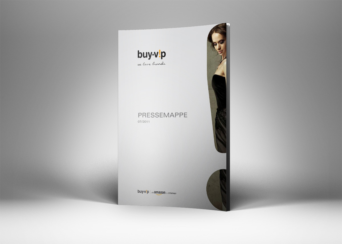 Amazon BuyVIP - PR-Konzept und Pressemappe